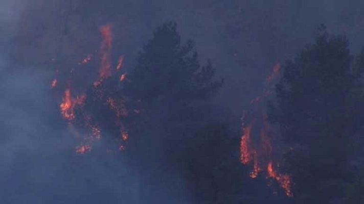 Telediario 1 - Fuertes rachas de viento