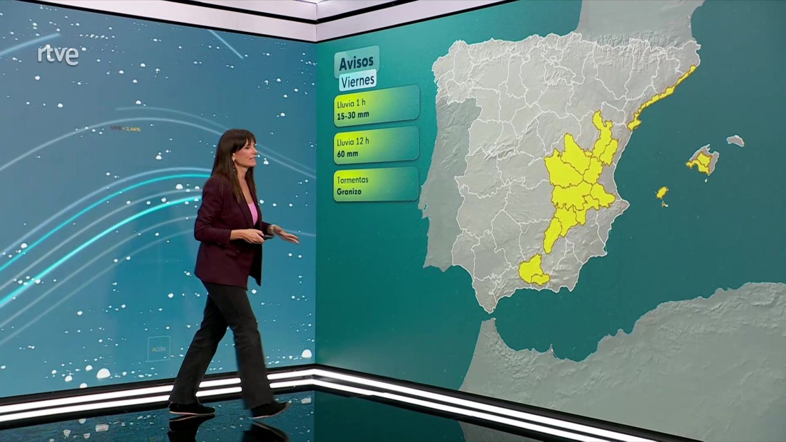 El Tiempo Noche - 16/10/25 - RTVE.es - El tiempo | Ver