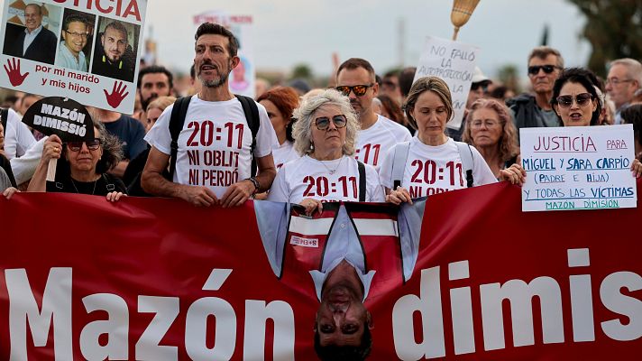 Informativo 24h - Una de las asociaciones de víctimas de la dana pide que Mazón no acuda al funeral de Estado