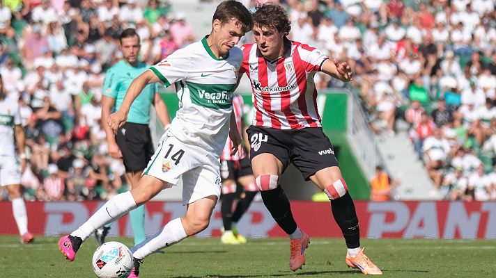 Resúmenes de LaLiga - Elche CF - Athletic Club: resumen del partido de la 9ª jornada de Liga | Primera