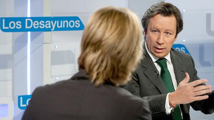Los desayunos - Entrevista a Floriano en TVE