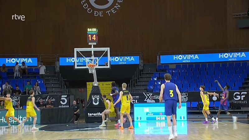 Baloncesto - Liga U22. 2ª jornada: Fundación CB Canarias - Barça Atlétic