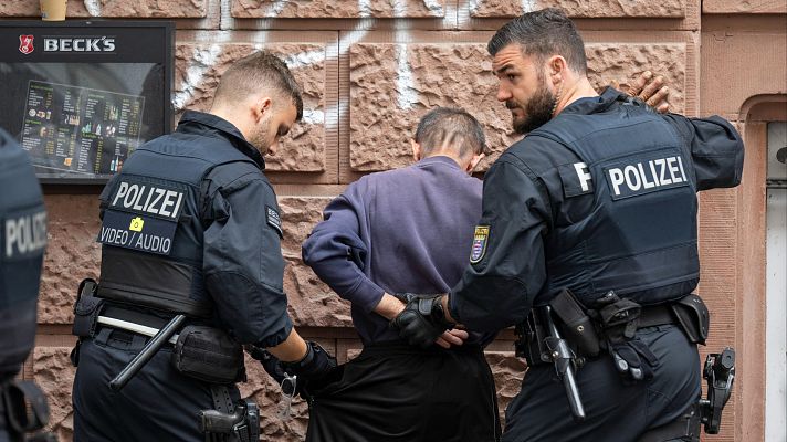 Telediario 2 - La ciudad alemana de Fráncfort, desbordada por la drogadicción