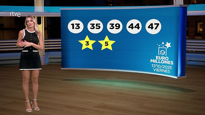 Loterías - Sorteo de la Bonoloto y Euromillones del 17/10/2025