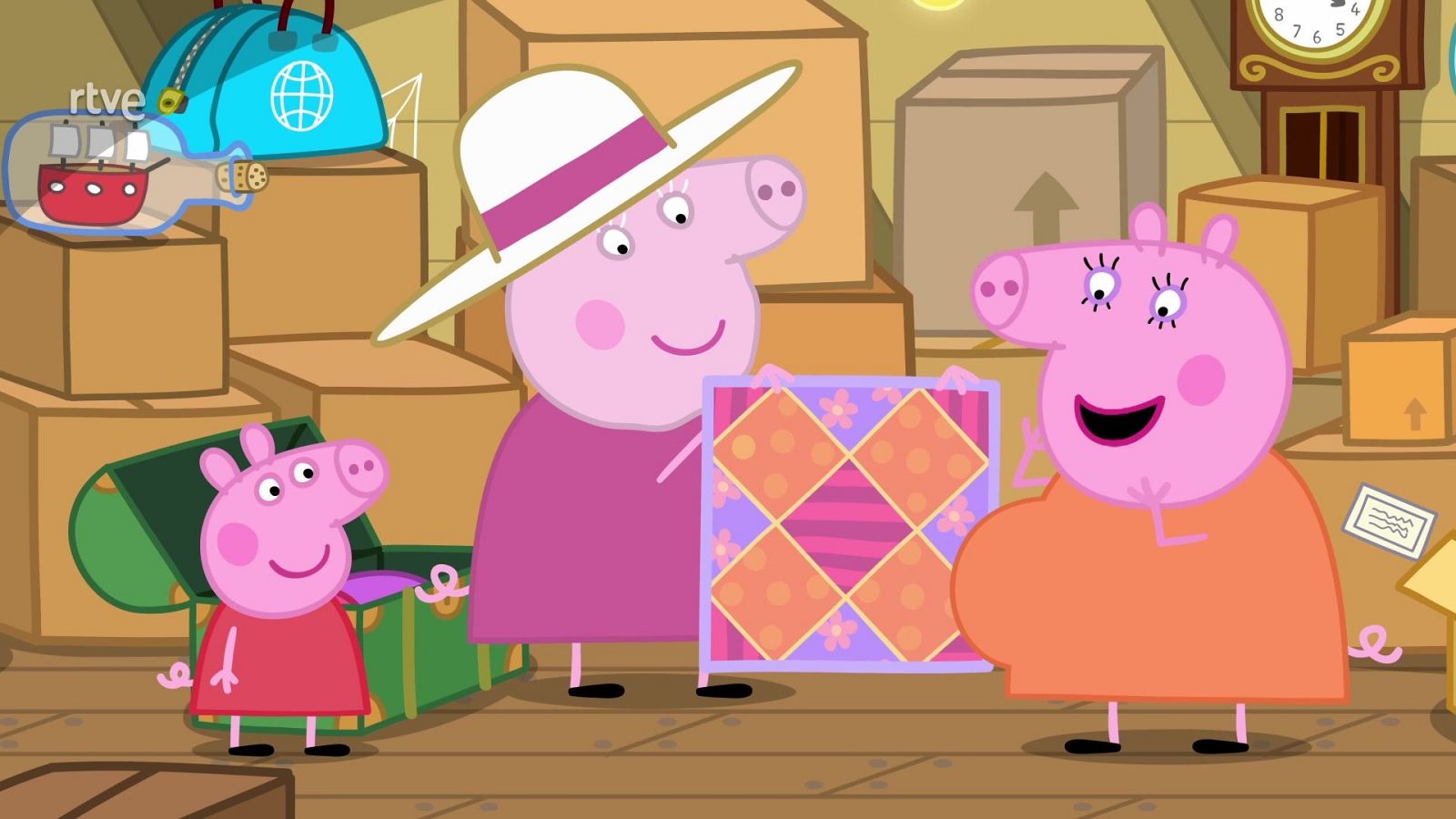 La mantita de patchwork - Peppa Pig | Ver