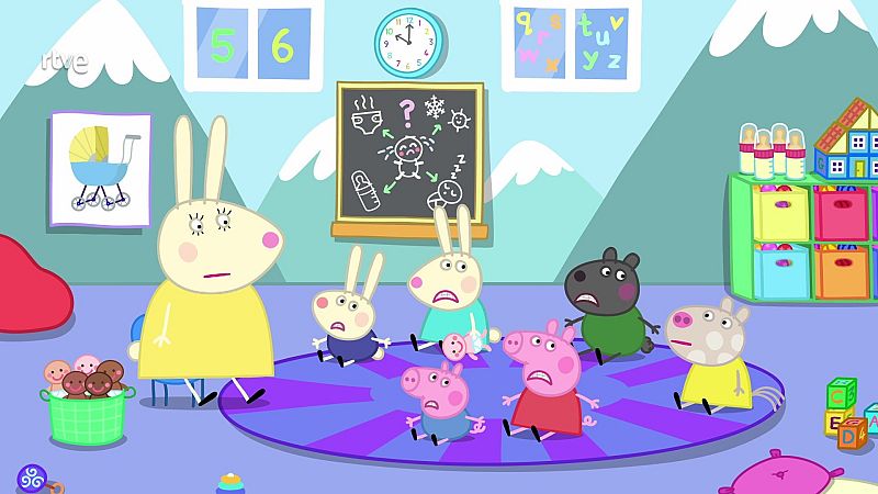 Sibling school - Peppa Pig en inglés | Watch