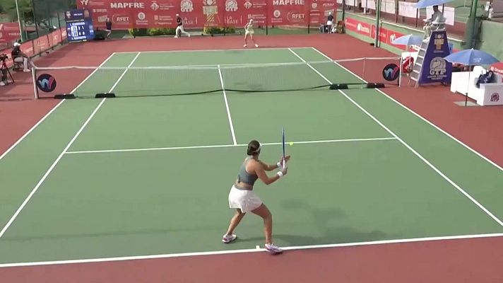 Tenis - WTA Les Franqueses. 2ª Semifinal: L. Klimovicova - L. Radivojevic