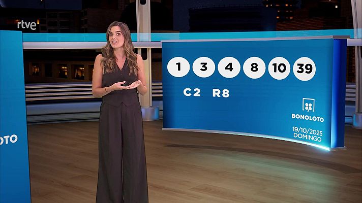 Loterías - Sorteo de la Bonoloto y El Gordo de la Primitiva del 19/10/2025