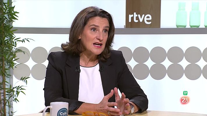 Cafè d'idees - Teresa Ribera, sobre eliminar el canvi d'hora: "És el moment"