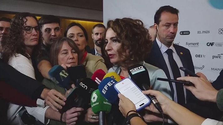 RTVE Noticias Vídeo - Montero dice que están en el "mayor diálogo" posible con Junts para aprobar los presupuestos