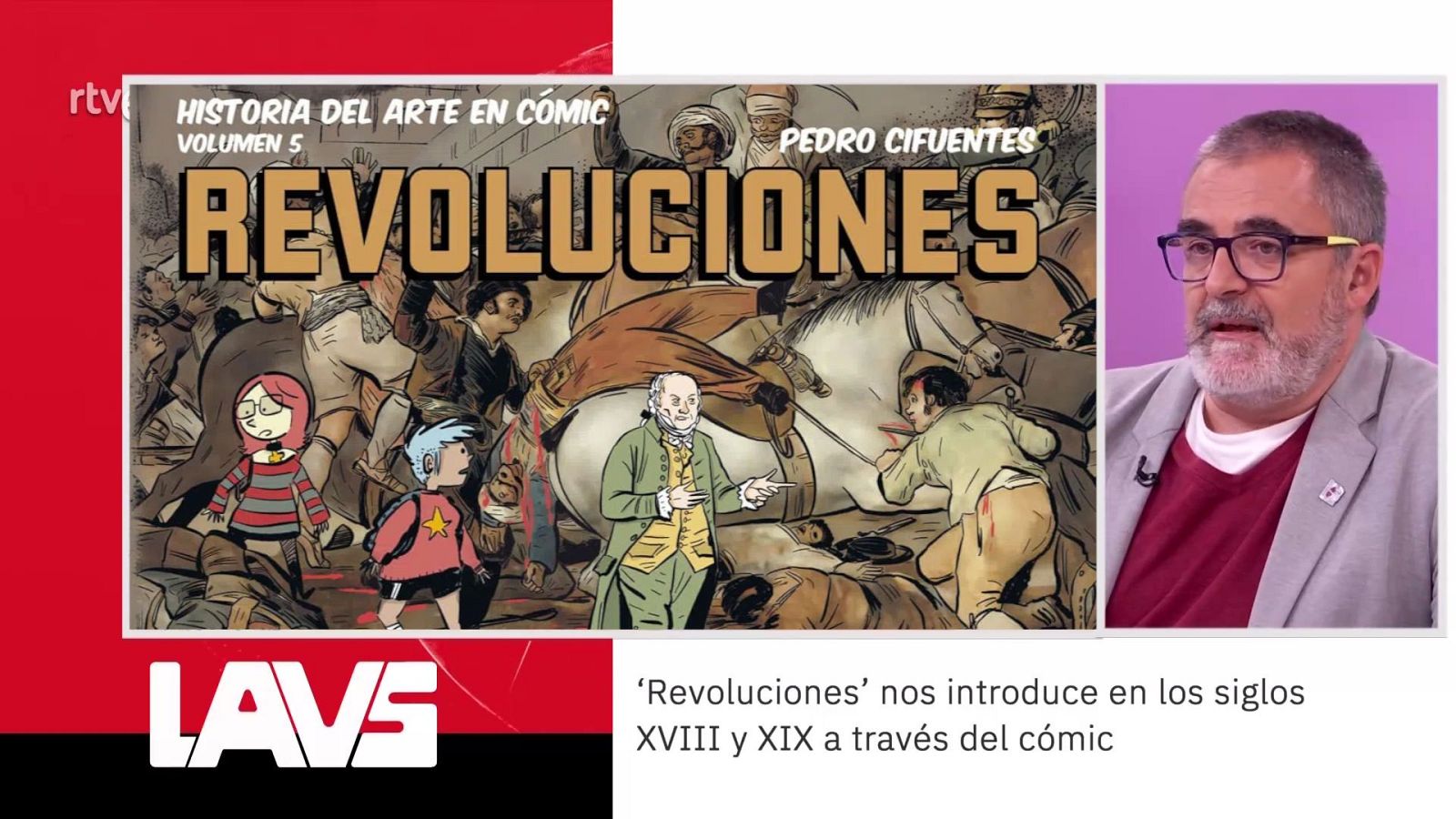 Pedro Cifuentes. Cómic ‘Revoluciones’ | Ver
