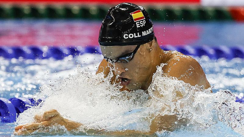 Carles Coll, medalla de plata los 200 braza de la Copa del Mundo de Westmont