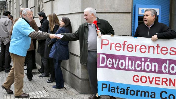 Telediario 1 - Arbitraje para las preferentes