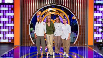 María Lo, Lydia del Olmo, Paufeel y Begoña Rodrigo en MasterChef