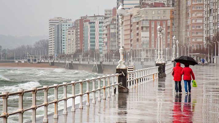 El tiempo - Cuatro comunidades en aviso por fuerte oleaje