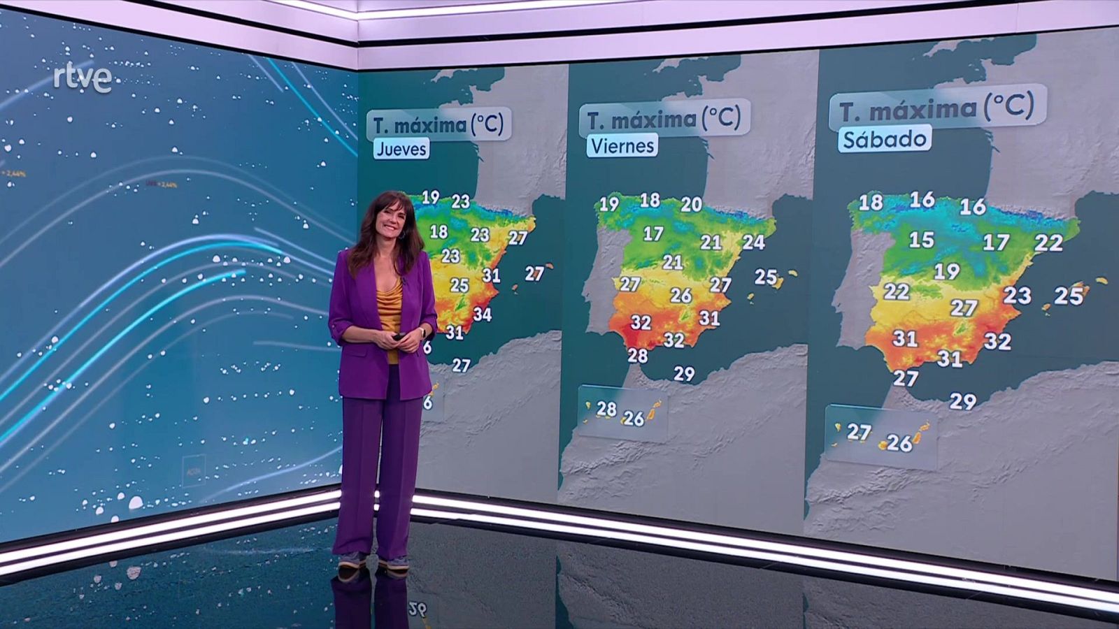 El Tiempo Noche - 21/10/25 - RTVE.es - El tiempo | Ver