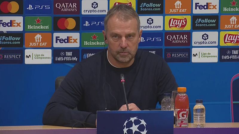 Flick: "Lamine no tiene ningún problema, el domingo estará bien"