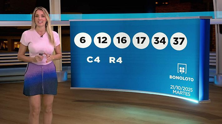 Loterías - Sorteo de la Bonoloto y Euromillones del 21/10/2025