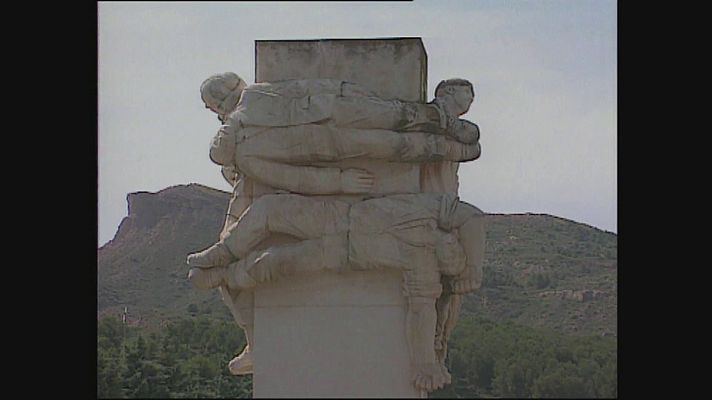 Programas y Concursos en el Archivo de RTVE - Entrevista a Alejandro Rubio Dalmati, autor del conjunto escultórico de La Barranca (La Rioja)