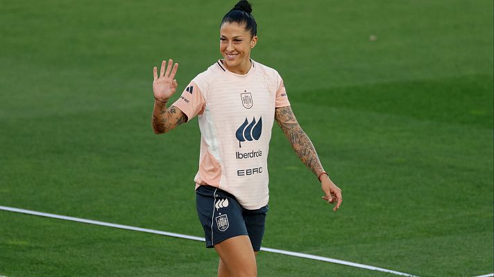 Los Deportes de La1 - Jenni Hermoso, en RTVE: "Siempre me he visto volviendo"