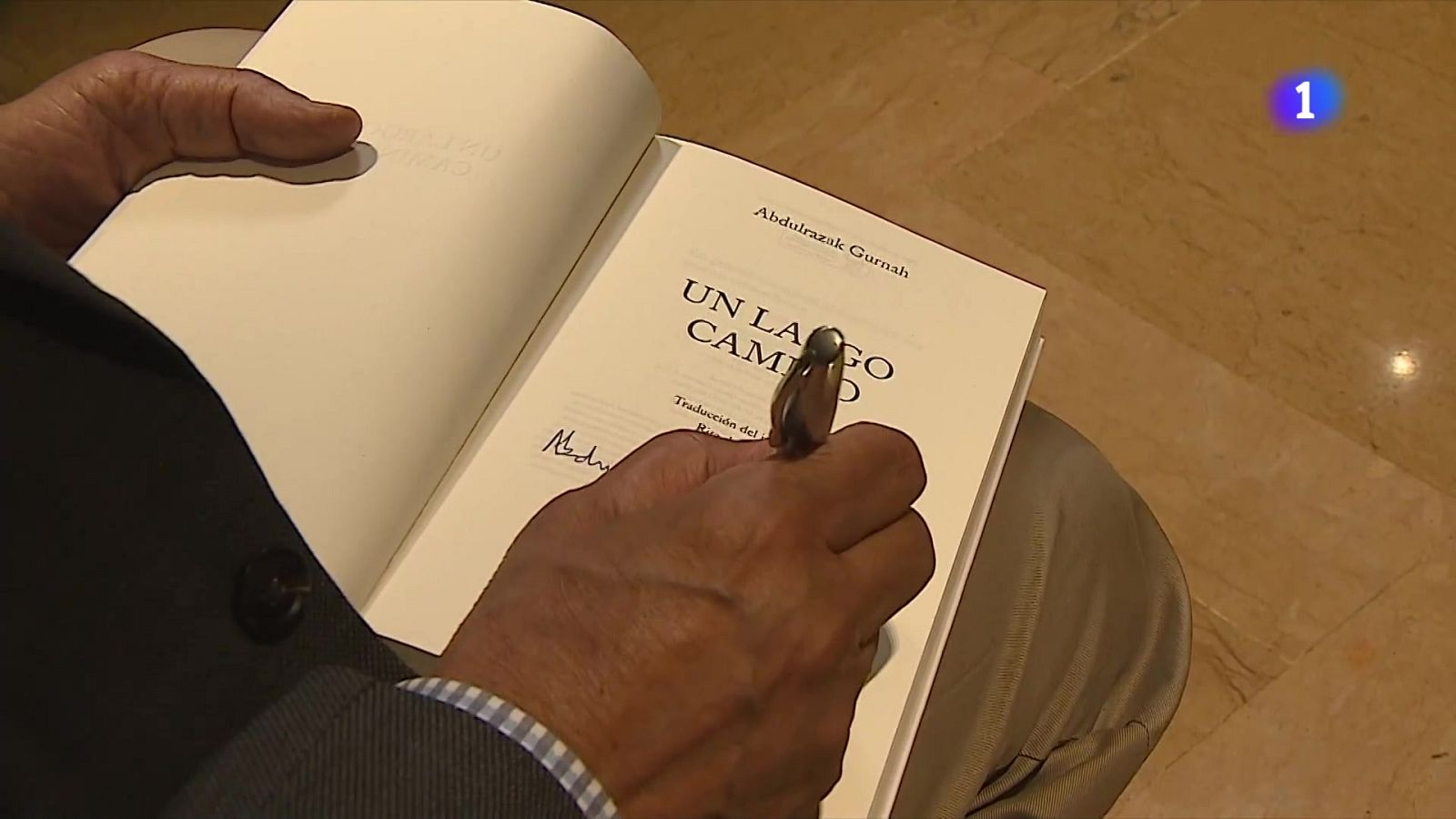 Abdulrazak Gurnah presenta novel·la: 'Un largo Camino'