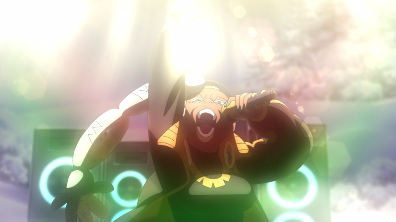 Resonating spirits in a challenge to Ryme! - Pokémon Horizontes en inglés | Watch