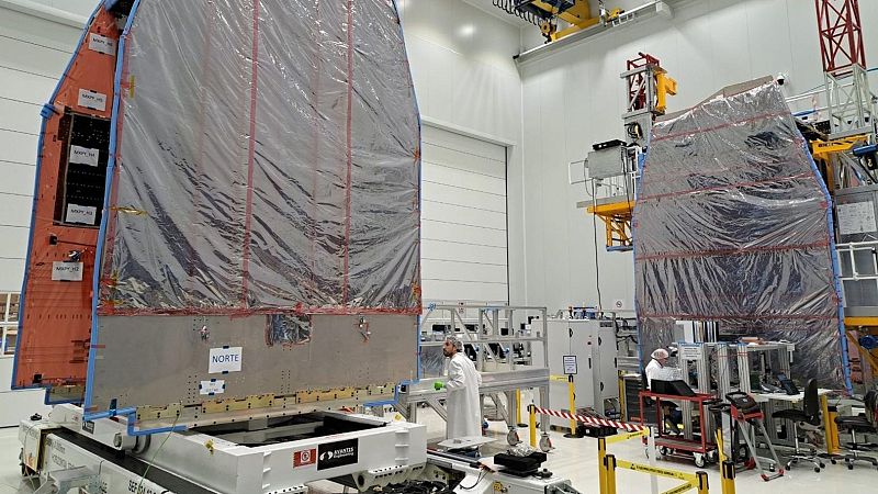 Retrasado el lanzamiento del satélite español SpainSat NG II | Ver