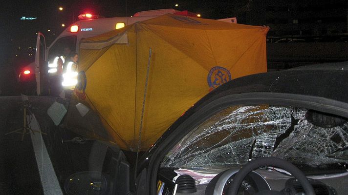 Telediario 1 - Dos fallecidos en un atropello