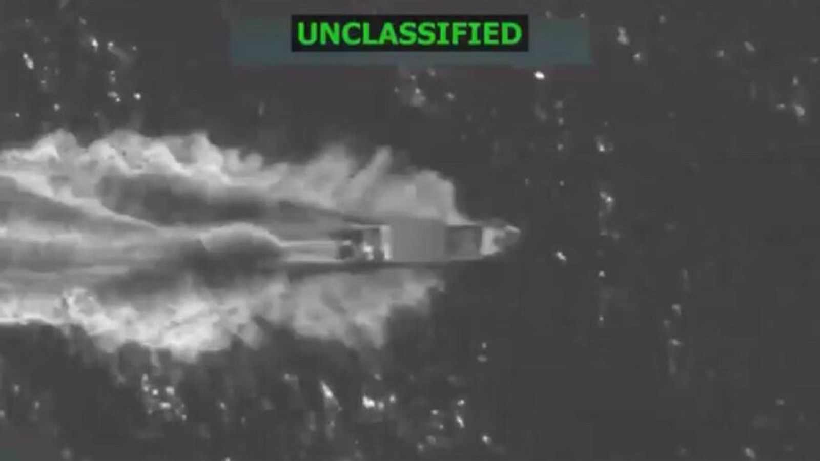 Estados Unidos ataca otra narcolancha en el Pacífico - Telediario 1 | Ver