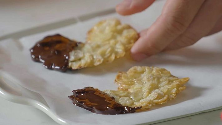 Cuina Brutal - Palmeres d'ametlles amb xocolata
