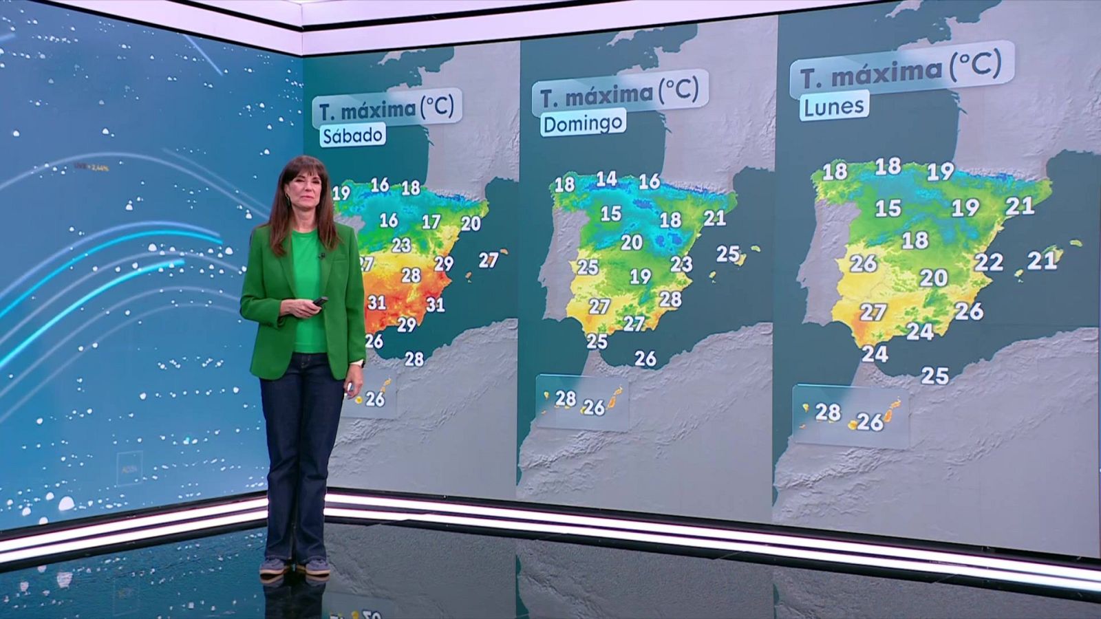 El Tiempo Noche - 23/10/25 - RTVE.es - El tiempo | Ver