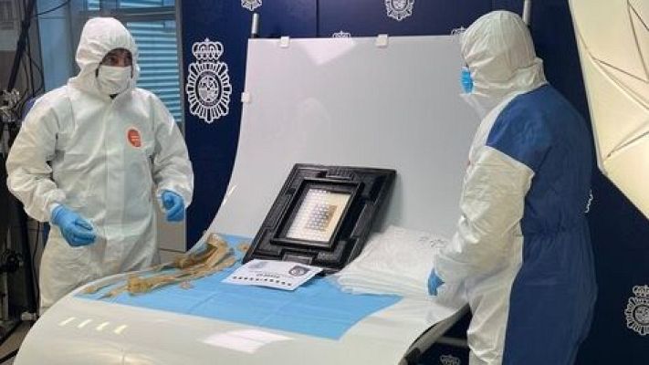 Informativo 24h - La Policía encuentra en Madrid el cuadro desaparecido de Picasso