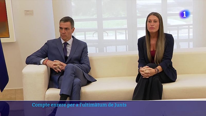 Junts avaluarà si trenca amb el PSOE el pròxim dilluns - L'Informatiu | Veure