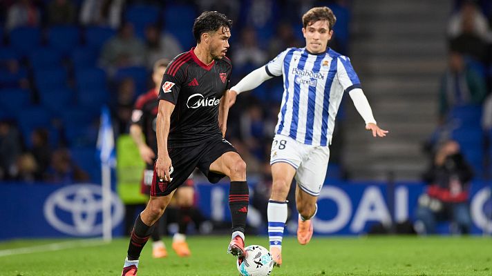 Resúmenes de LaLiga - Real Sociedad - Sevilla FC: resumen del partido de la 10ª jornada de Liga | Primera