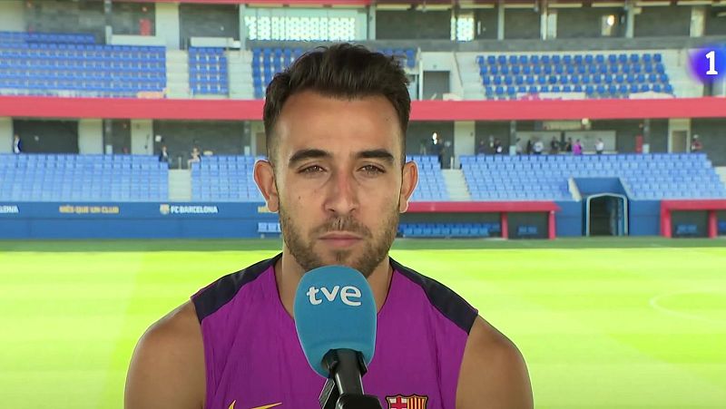 Eric García, a RTVE: "No tengo duda de que Lamine va a hacer un partidazo" - Fútbol | Ver