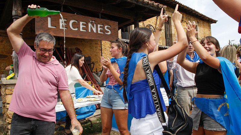 Valdesoto, pueblo ejemplar, espera este sábado la familia real | Ver