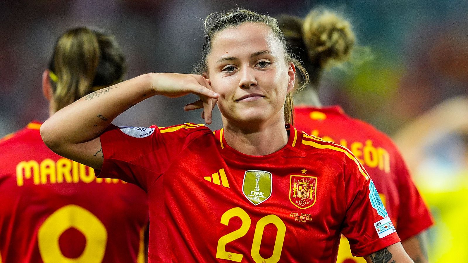 España - Suecia | Doblete de Claudia Pina - Fútbol | Ver