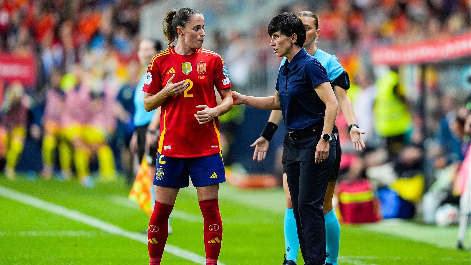 Sonia Bermúdez, inconformista tras su debut con goleada con España - UEFA Women's Nations League | Ver
