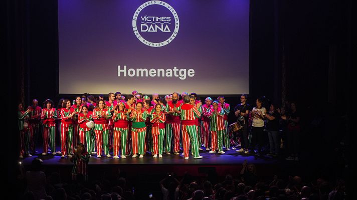 Fin de semana 24h - Homenaje a las víctimas de la dana en el teatro Olympia de Valencia