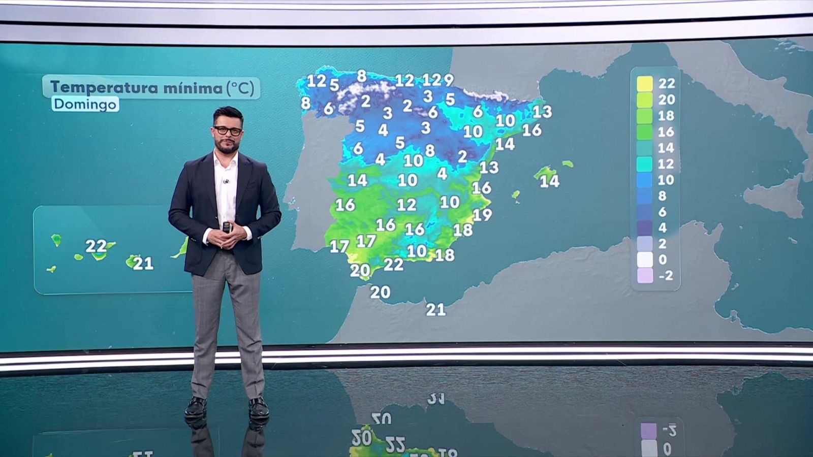 Máximas en ascenso en la meseta Sur, centro este, Béticas orientales y Baleares y en descenso en el resto - El tiempo | Ver