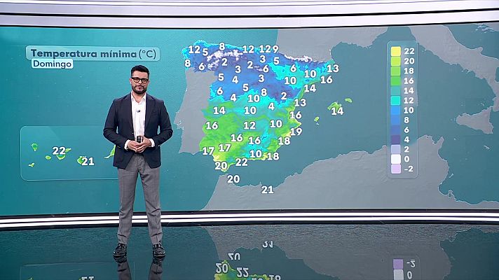 El tiempo - Máximas en ascenso en la meseta Sur, centro este, Béticas orientales y Baleares y en descenso en el resto