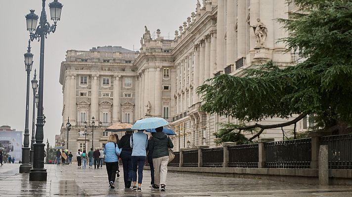 El tiempo - Bajada de los termómetros y lluvias generalizadas