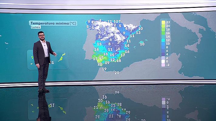 El tiempo - En zonas de Badajoz y oeste de Andalucía se esperan chubascos fuertes con tormentas y granizo