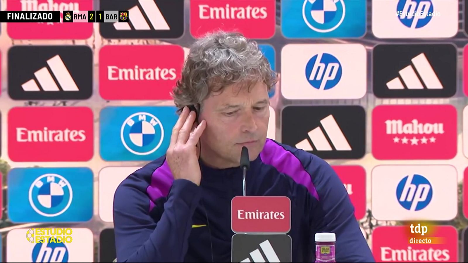 Real Madrid - Barcelona, el clásico: rueda de prensa Marcus Sorg - Estudio Estadio | Ver