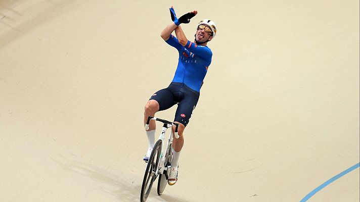 Ciclismo - Elia Viviani: el final soñado a una gran carrera con un título en el Mundial en pista