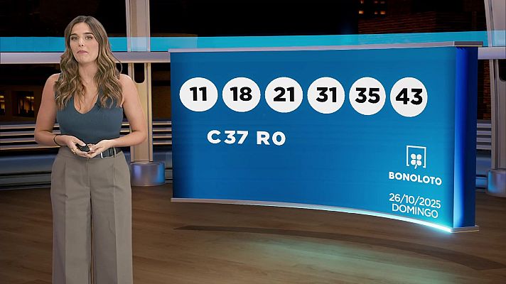 Loterías - Sorteo de la Bonoloto y El Gordo de la Primitiva del 26/10/2025