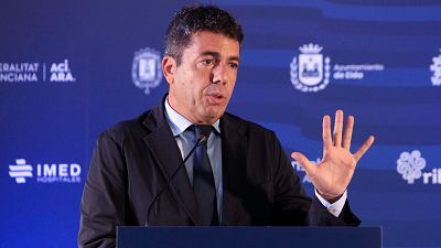 Mazón pide "evitar el ruido" en el aniversario de la dana y la oposición insiste en que dimita