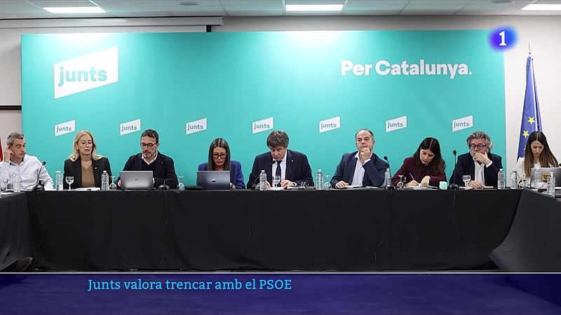 Illa avisa a Junts que l'alternativa de trencar amb el PSOE és “un govern involucionista” - L'Informatiu | Veure