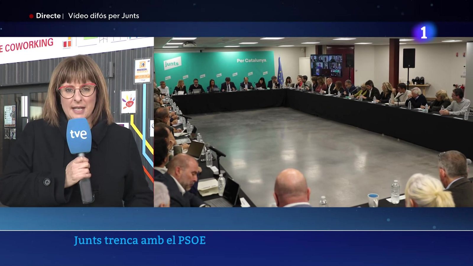 Junts trenca relacions amb el PSOE