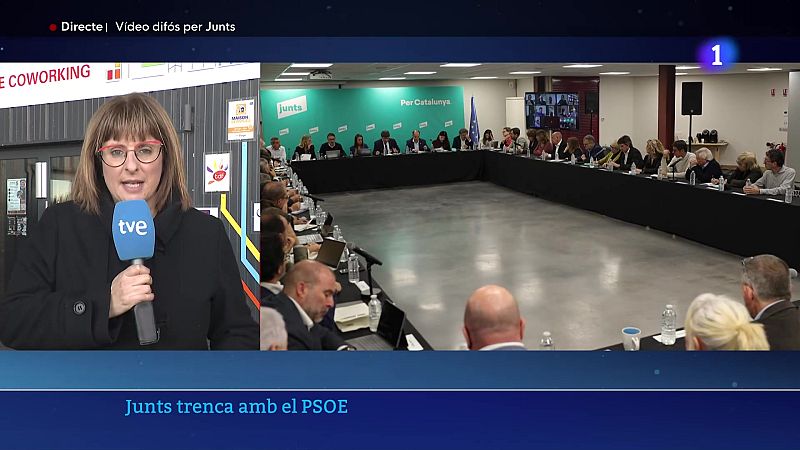 Junts trenca relacions amb el PSOE